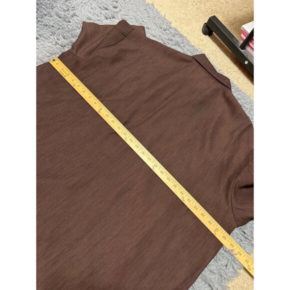 Steady Classics Brown & Beige Mens Bowling Shirt 3XL Button-Up Retro Style Short - Picture 6 of 9